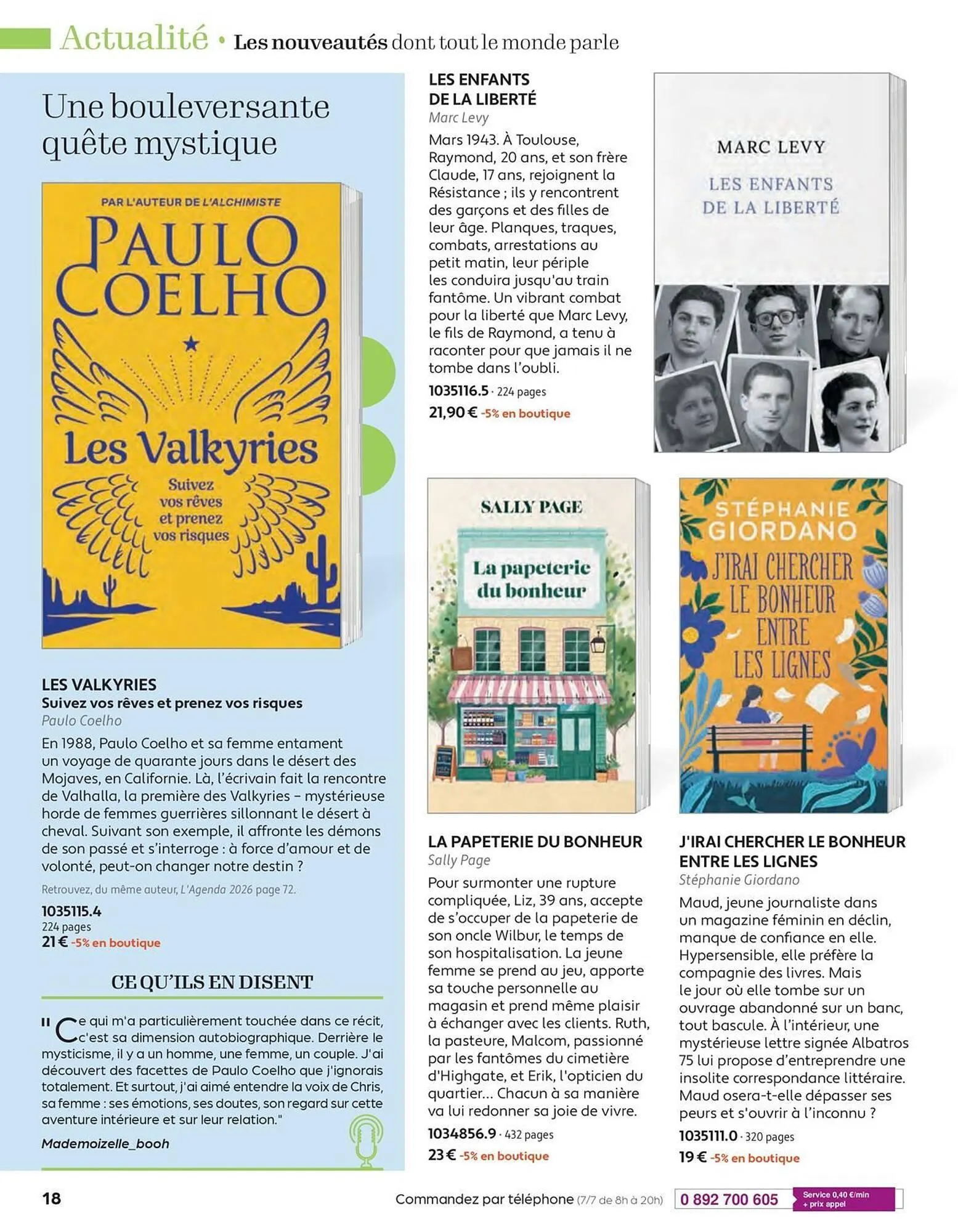Catalogue France Loisirs du 1 septembre au 31 octobre 2025 - Catalogue page 18