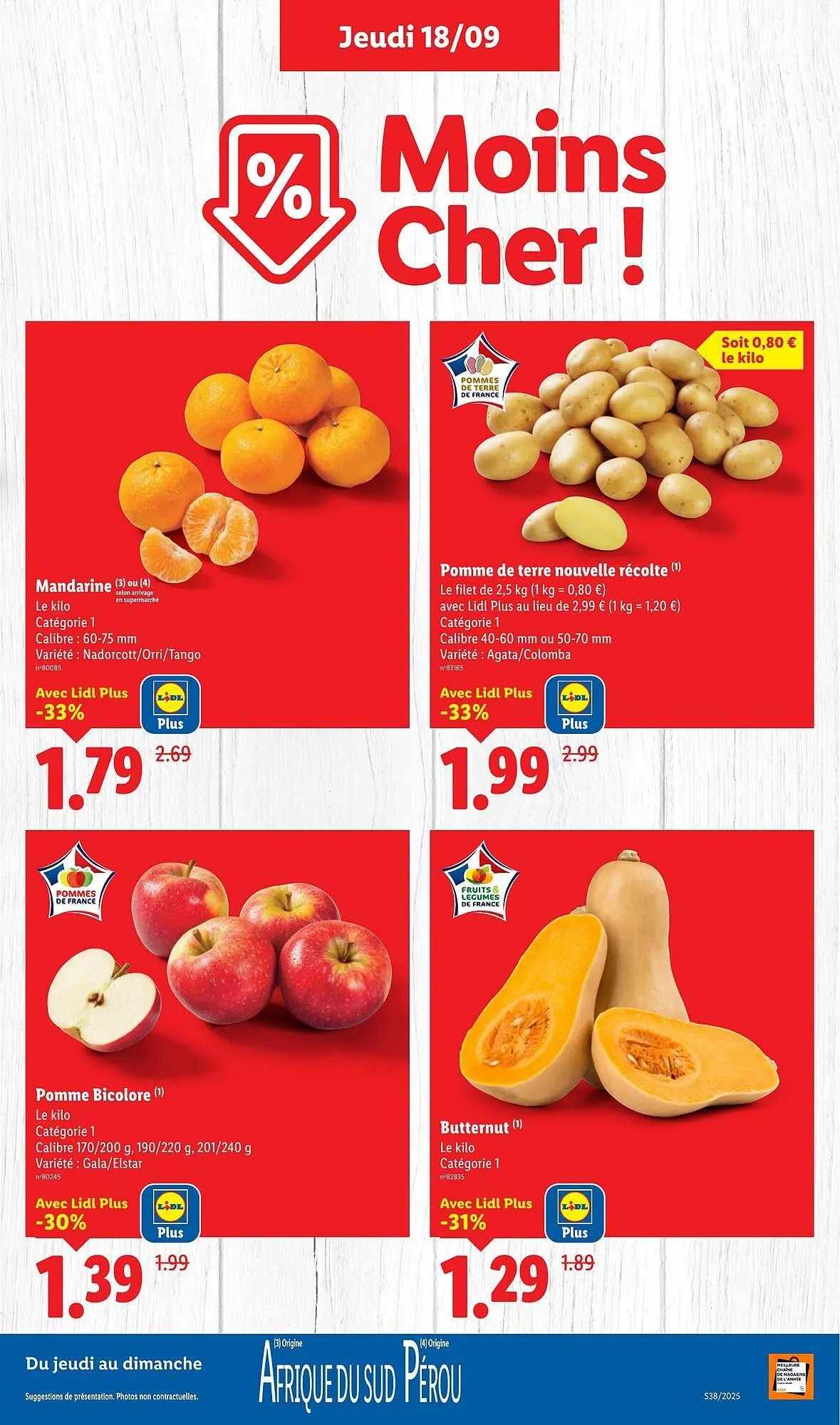Catalogue Lidl du 18 septembre au 24 septembre 2025 - Catalogue page 3