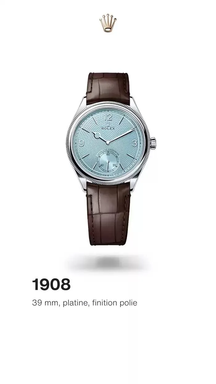 Rolex 1908 du 13 décembre au 13 décembre 2025 - Catalogue page 1