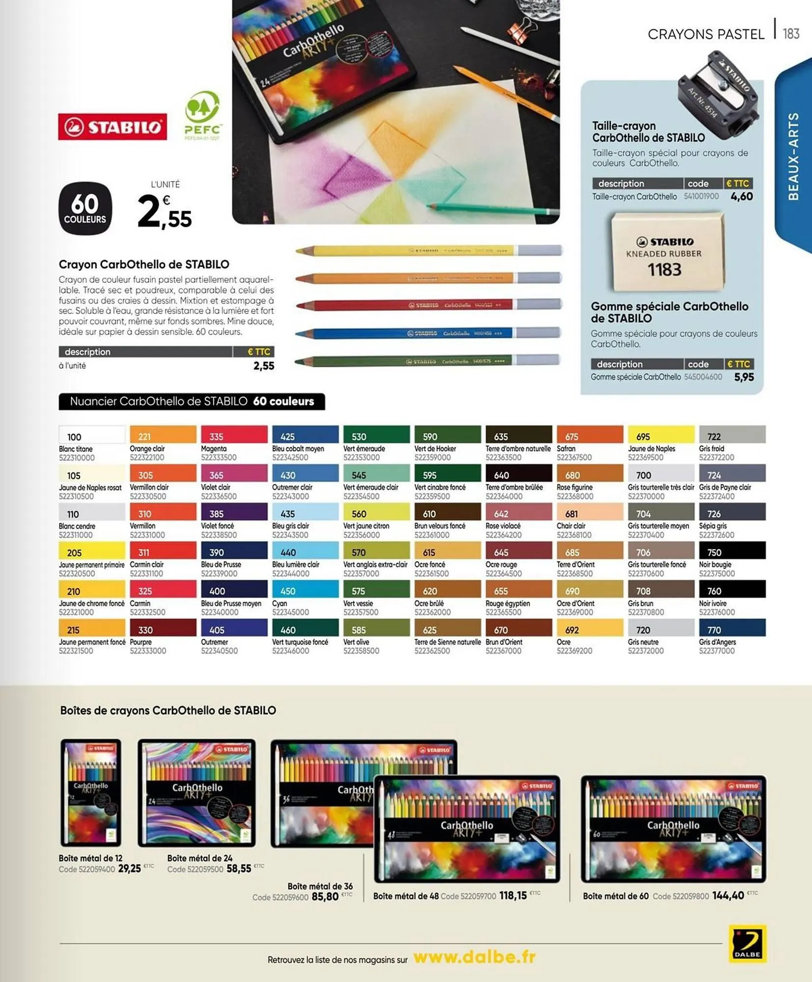 Catalogue Dalbe du 23 janvier au 31 décembre 2026 - Catalogue page 187