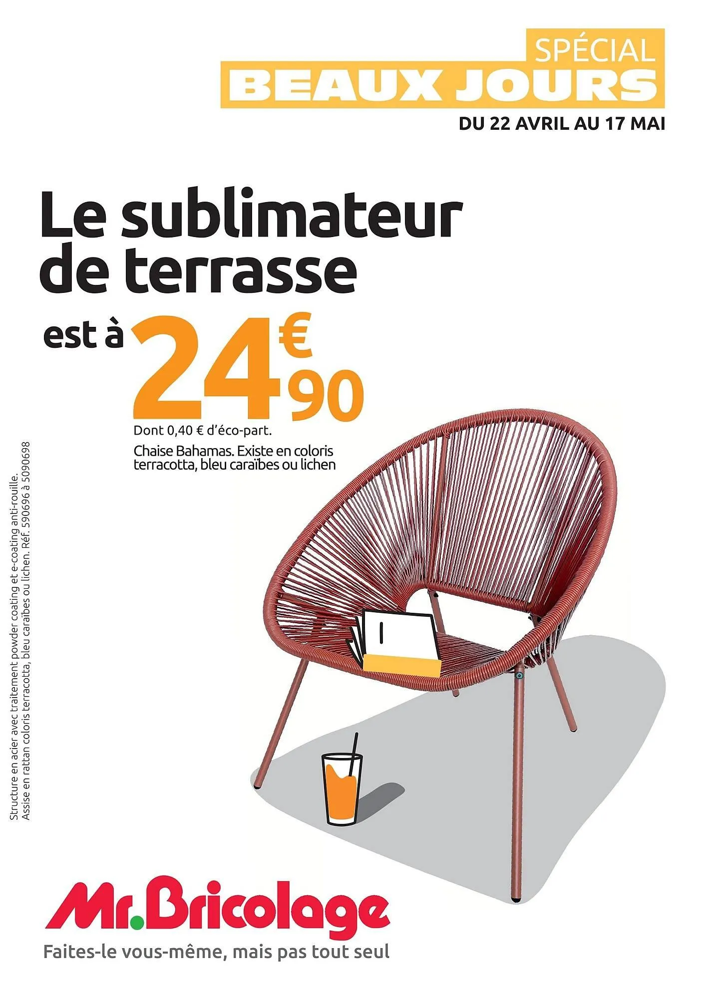 Catalogue Mr Bricolage du 22 avril au 17 mai 2026 - Catalogue page 1