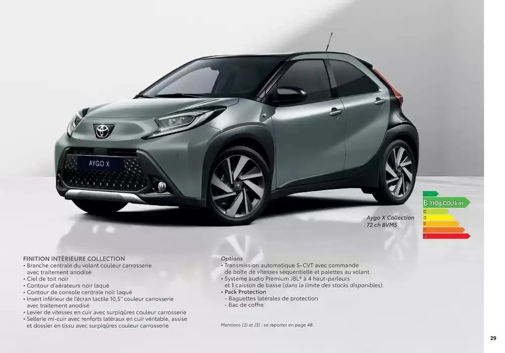 Toyota Aygo X du 13 février au 13 février 2026 - Catalogue page 29