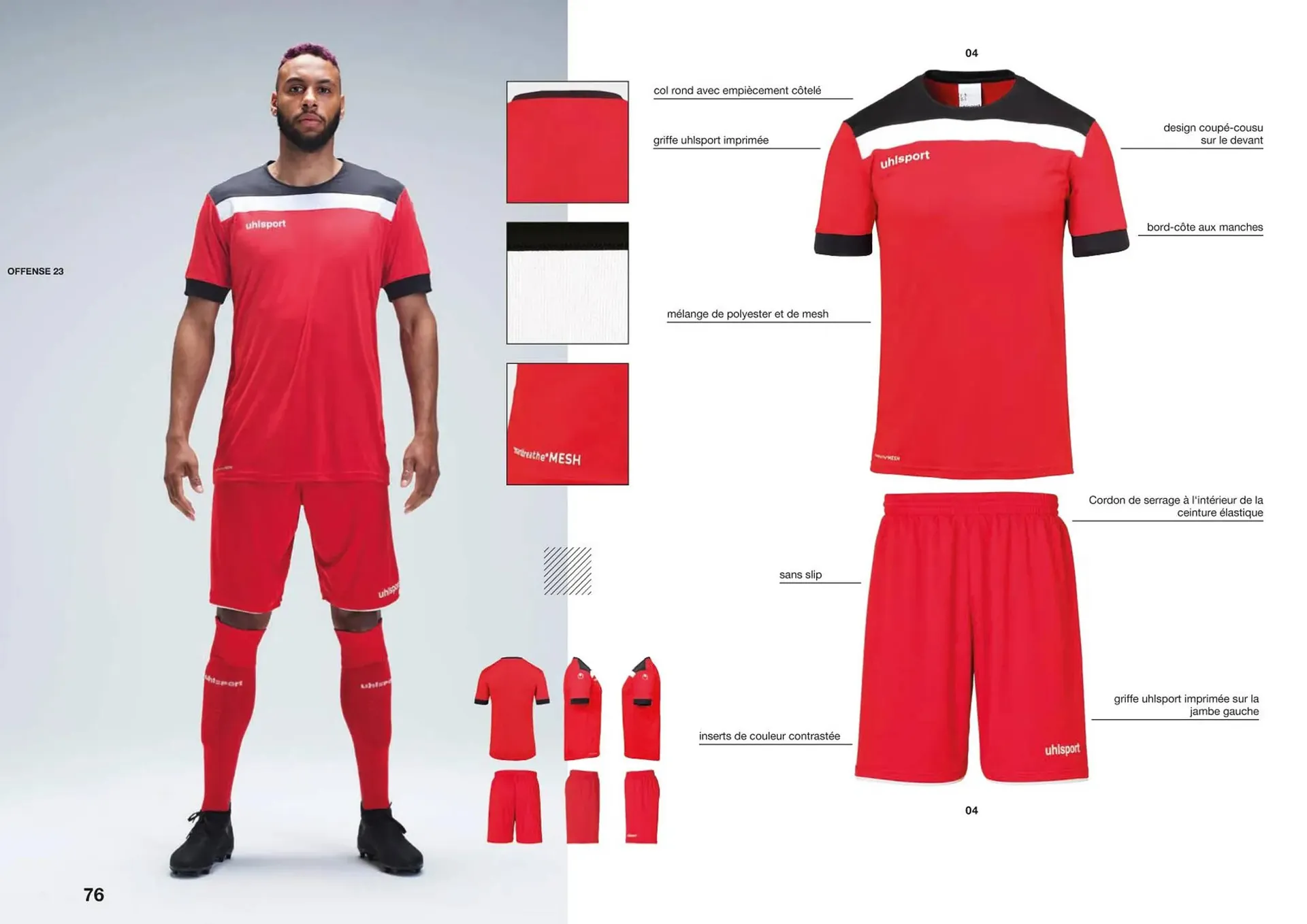 Catalogue Uhlsport du 1 mars au 31 décembre 2023 - Catalogue page 76