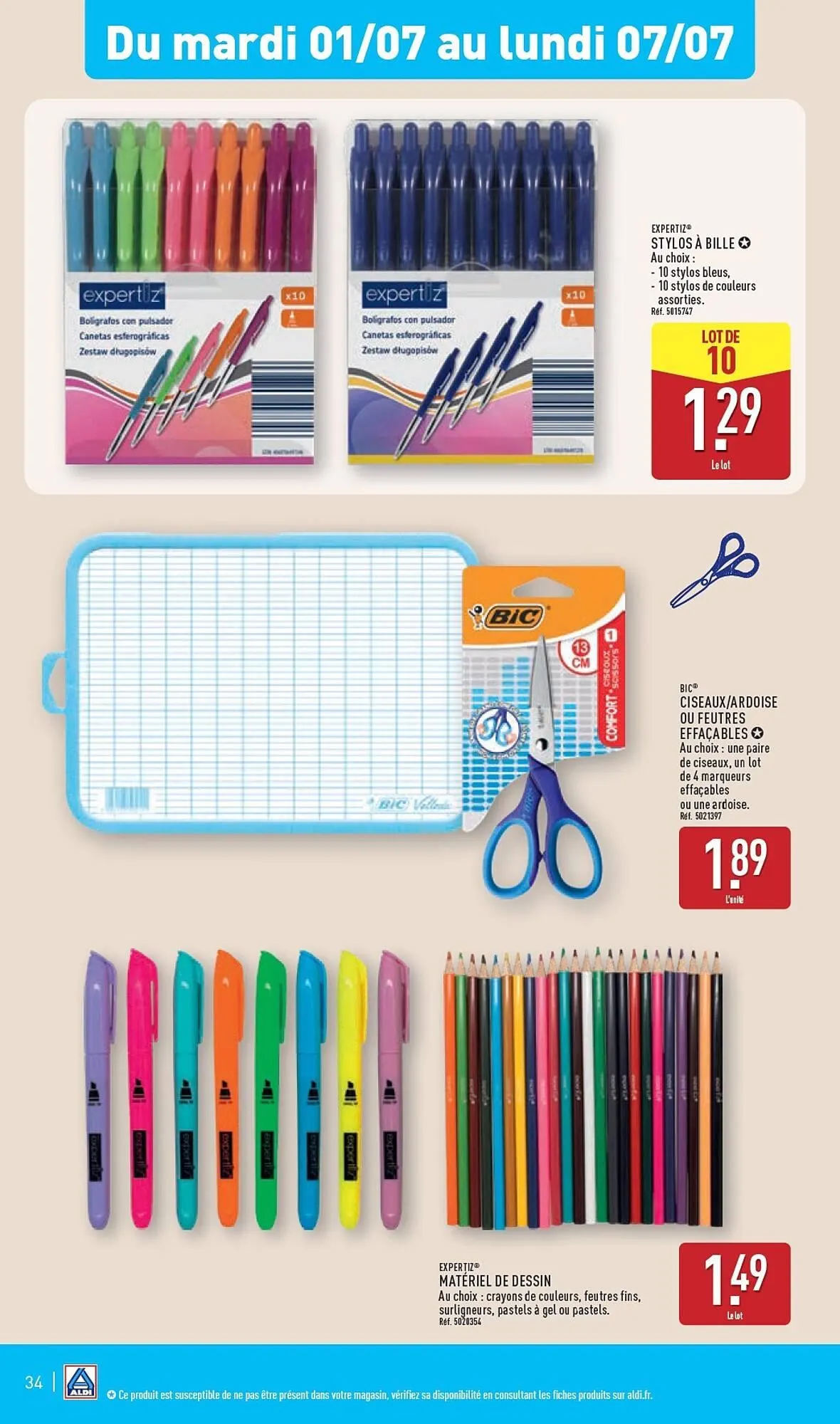 Catalogue ALDI du 1 juillet au 7 juillet 2025 - Catalogue page 37