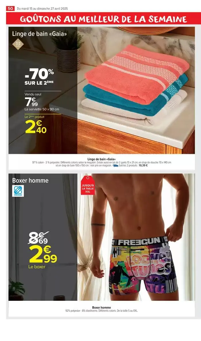 JOYEUSES PÂQUES du 15 avril au 27 avril 2025 - Catalogue page 52
