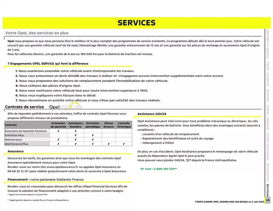 Opel Nouveau Grandland du 12 mai au 12 mai 2026 - Catalogue page 24