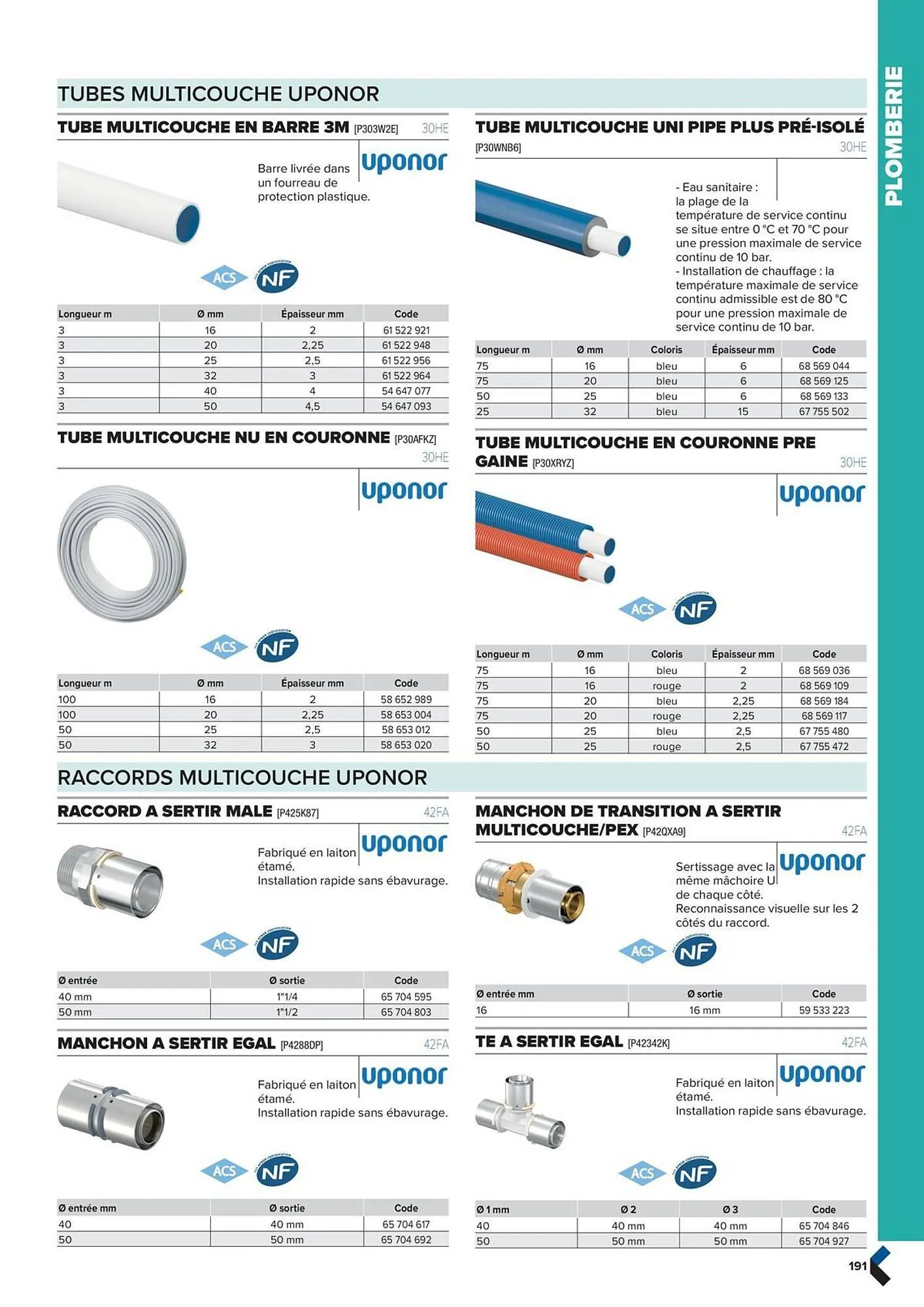 Catalogue Prolians du 2 octobre au 31 décembre 2025 - Catalogue page 191