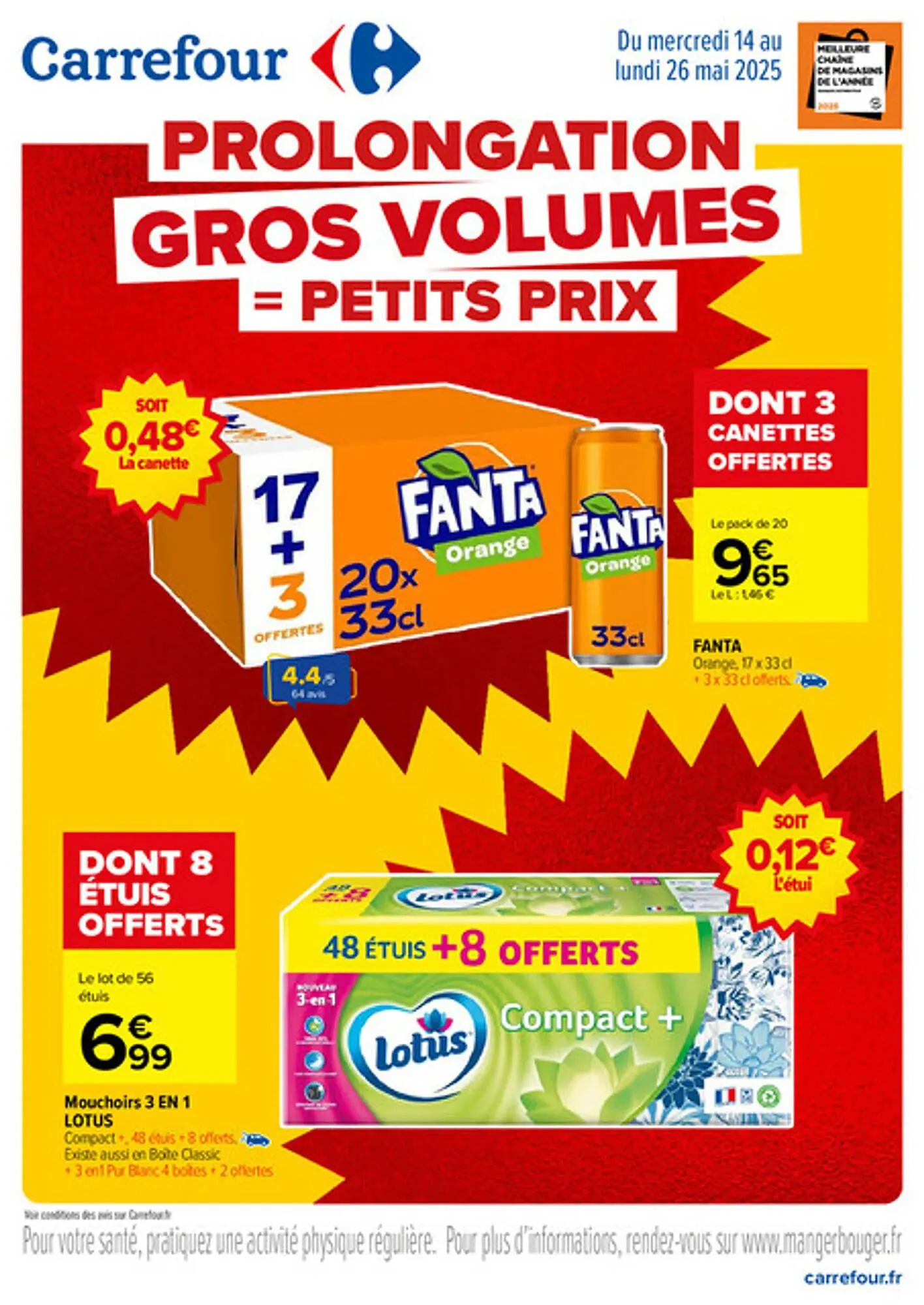 Catalogue Carrefour du 14 mai au 26 mai 2025 - Catalogue page 1
