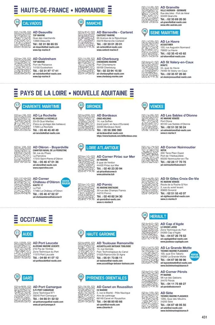 Catalogue Accastillage Diffusion 2025 du 1 janvier au 31 décembre 2025 - Catalogue page 433