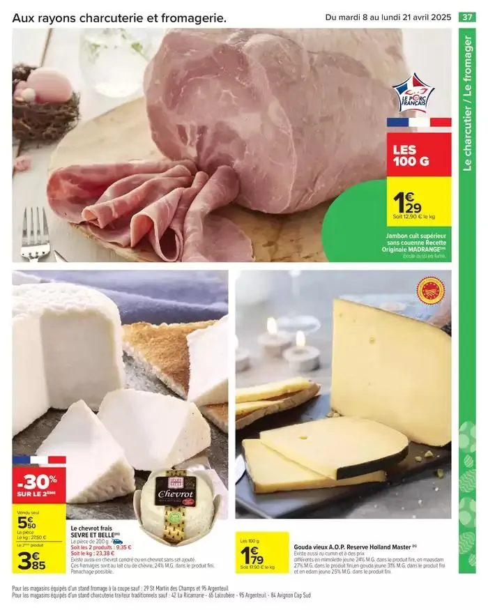 JOYEUSES PÂQUES & MEILLEURS PRIX du 8 avril au 21 avril 2025 - Catalogue page 39