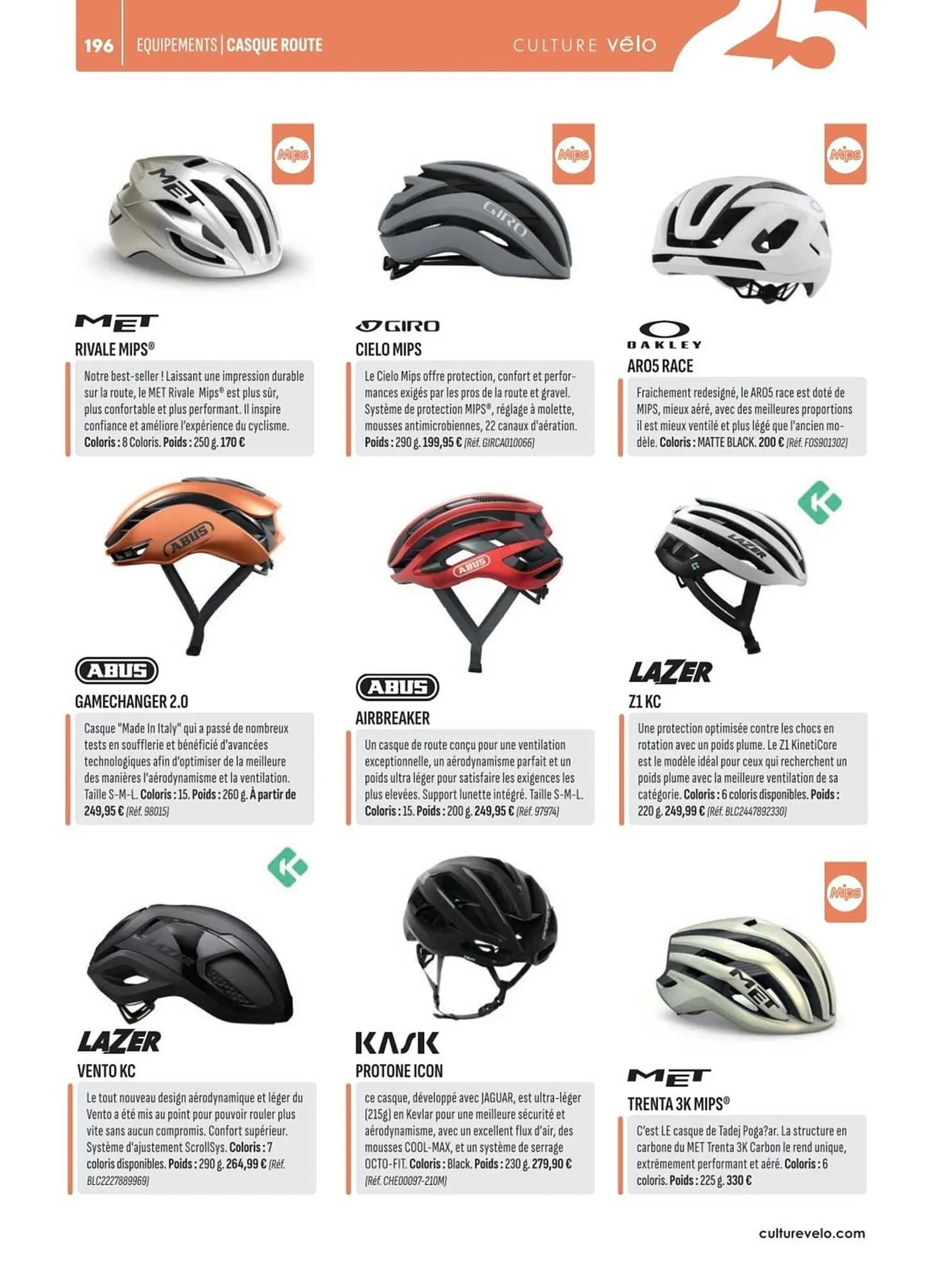 Catalogue Culture Vélo du 2 mai au 31 décembre 2025 - Catalogue page 196