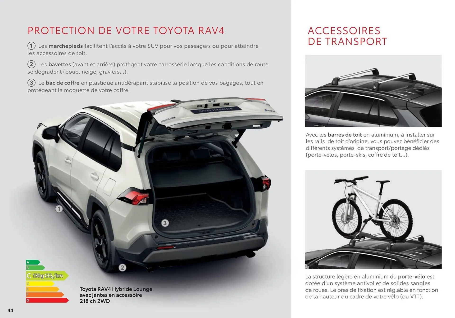 Catalogue Toyota RAV4 du 2 septembre au 31 août 2025 - Catalogue page 44