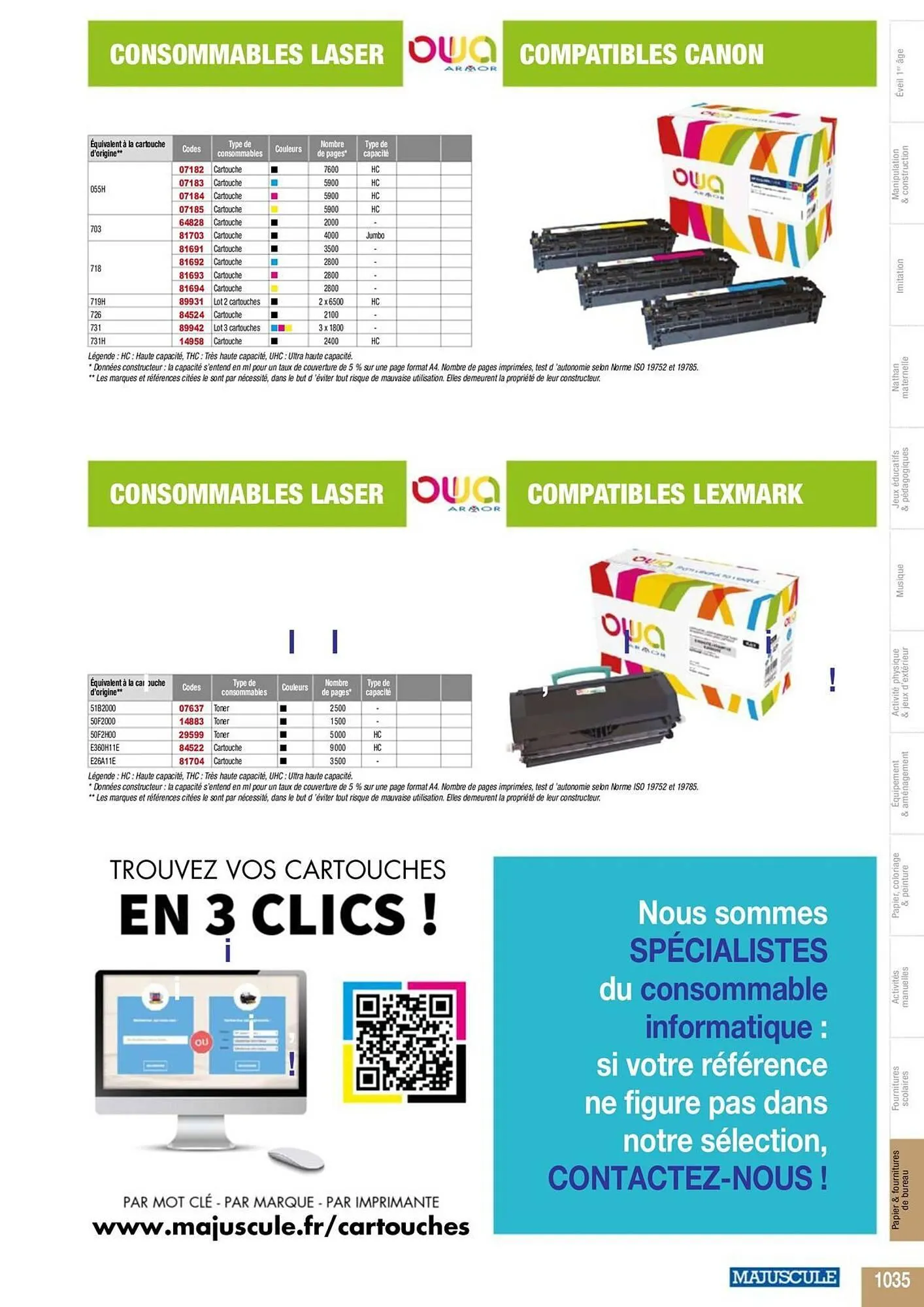 Catalogue Majuscule du 4 mars au 31 décembre 2025 - Catalogue page 1059