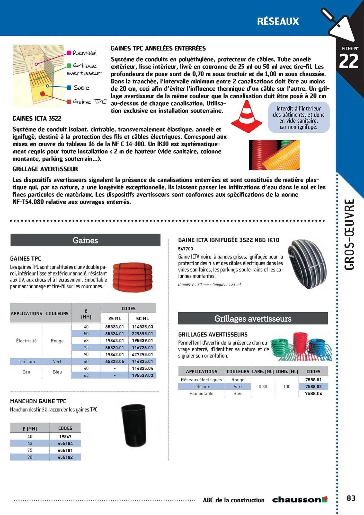 Catalogue Chausson Matériaux du 2 mai au 31 décembre 2025 - Catalogue page 85