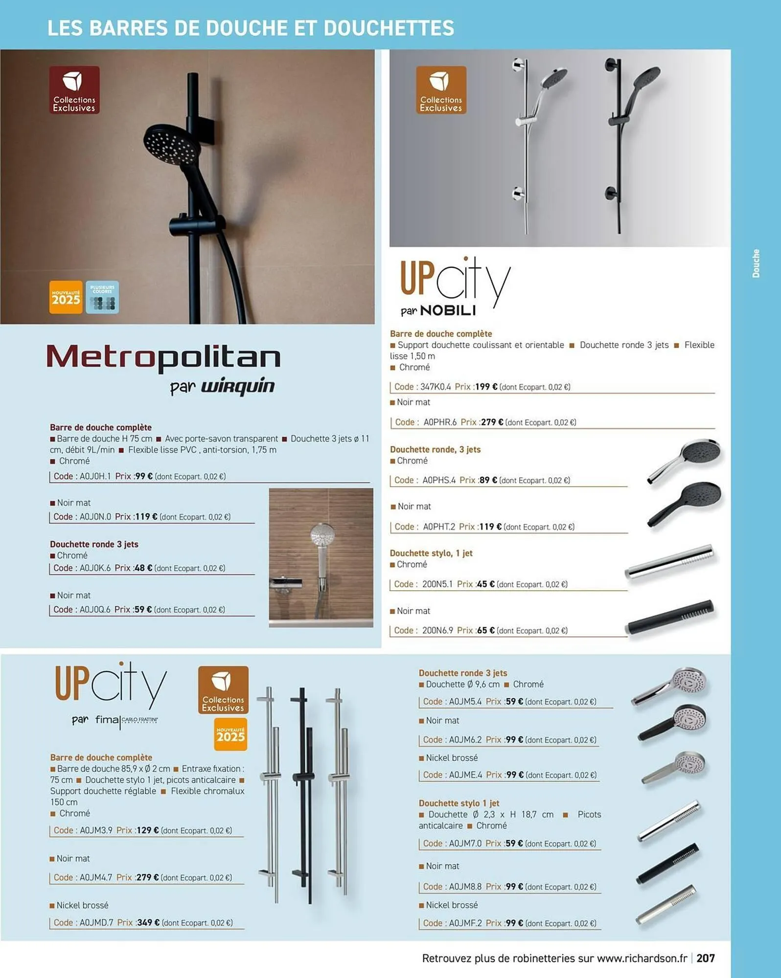 Catalogue Richardson du 11 avril au 31 décembre 2025 - Catalogue page 209