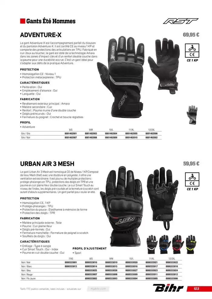 RST 2025 du 20 mars au 31 décembre 2025 - Catalogue page 103