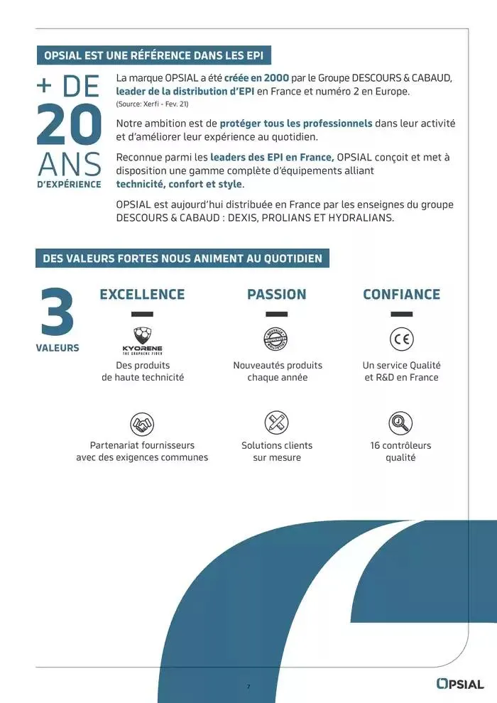 Équipements de Protection Individuelle du 21 janvier au 30 juin 2025 - Catalogue page 7