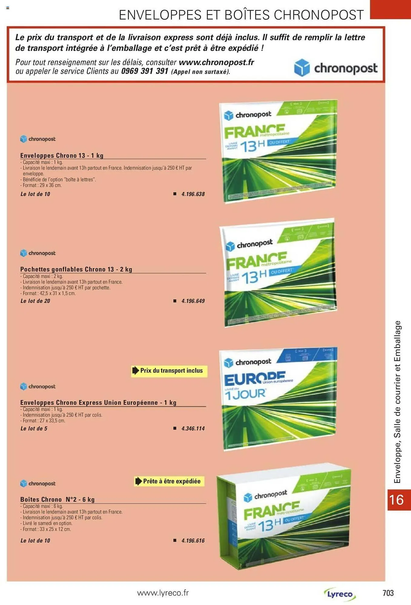 Catalogue Lyreco du 15 mai au 31 décembre 2023 - Catalogue page 703