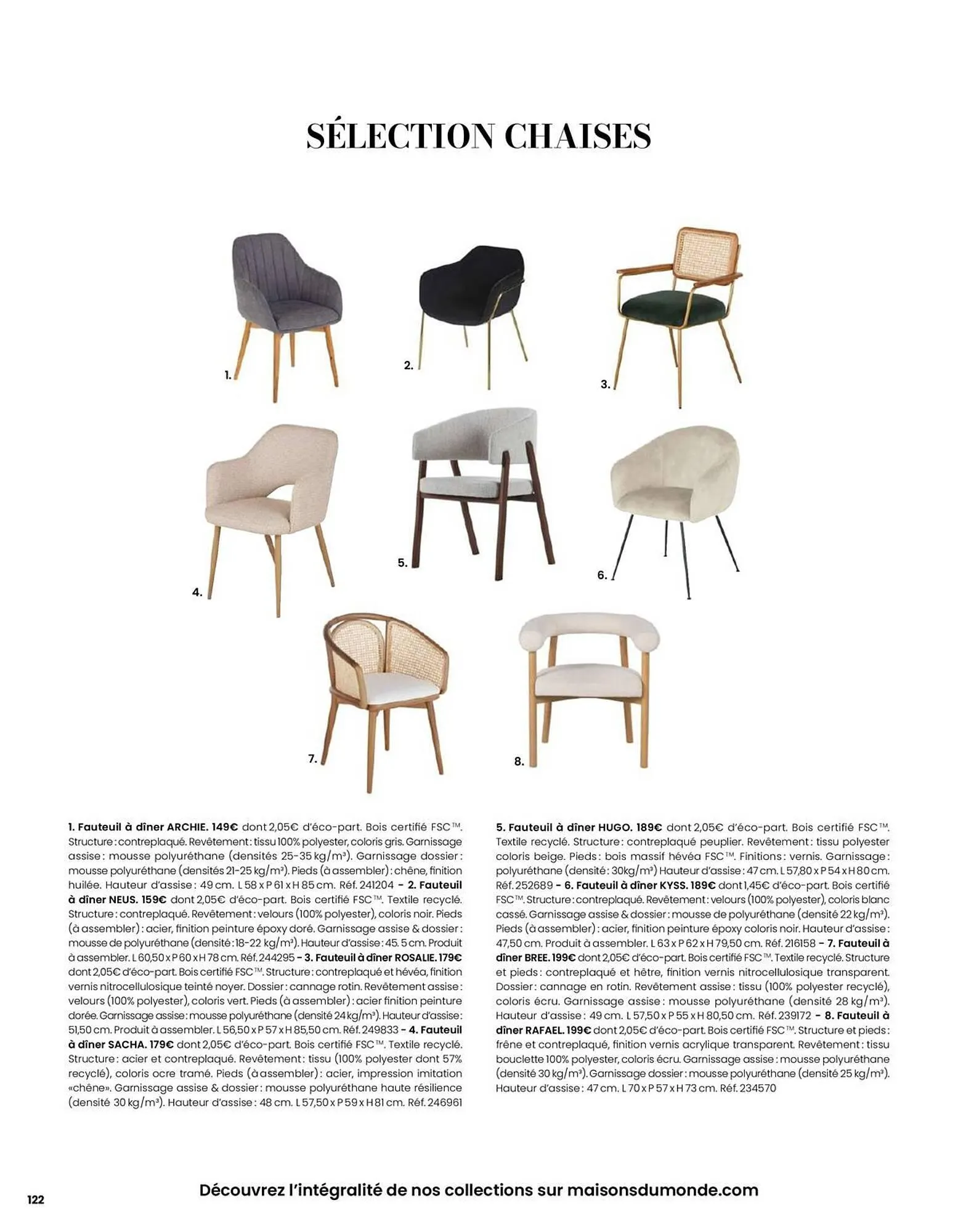 Catalogue Maisons du Monde du 1 mars au 31 août 2026 - Catalogue page 122