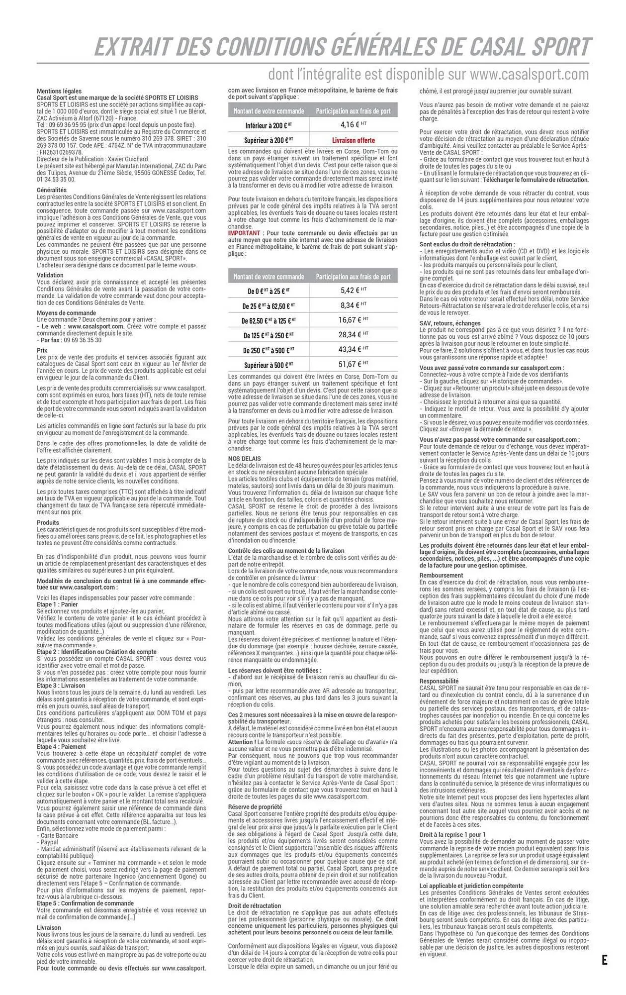 Catalogue Casal Sport du 6 mars au 31 décembre 2025 - Catalogue page 459