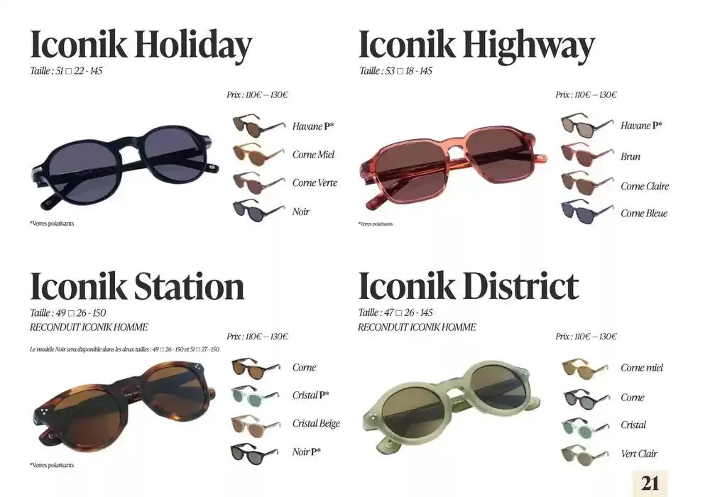 Lookbook Solaires 2025 du 19 février au 31 décembre 2025 - Catalogue page 20