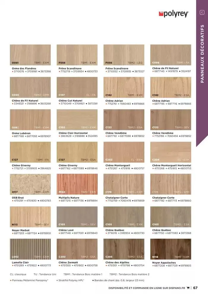 Catalogue 2025 Agenceurs du 25 avril au 31 décembre 2025 - Catalogue page 67