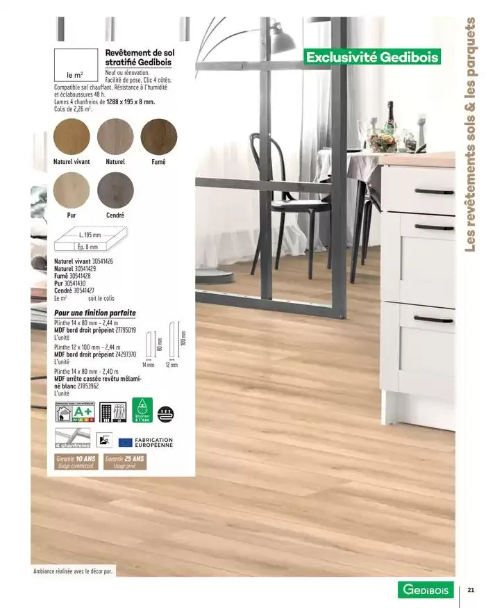 Aménagents Intérieurs 2025 du 1 janvier au 31 décembre 2025 - Catalogue page 21