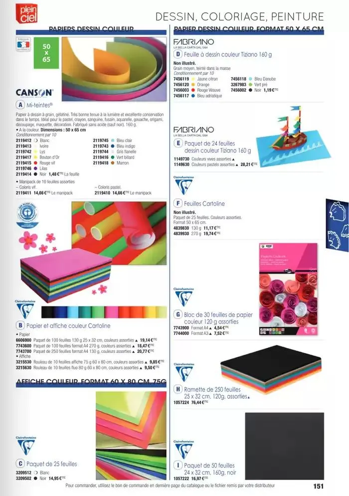 Écoles et loisirs 2025 du 1 janvier au 31 décembre 2025 - Catalogue page 151