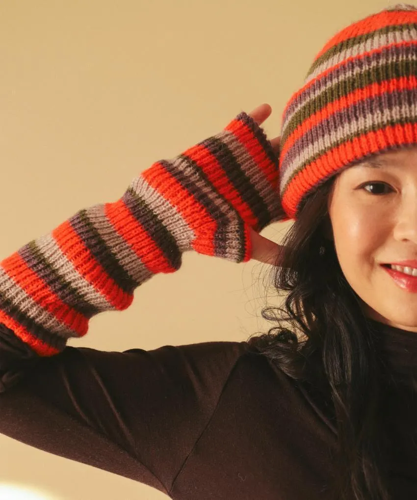 Longues Mitaines rayées Kimi