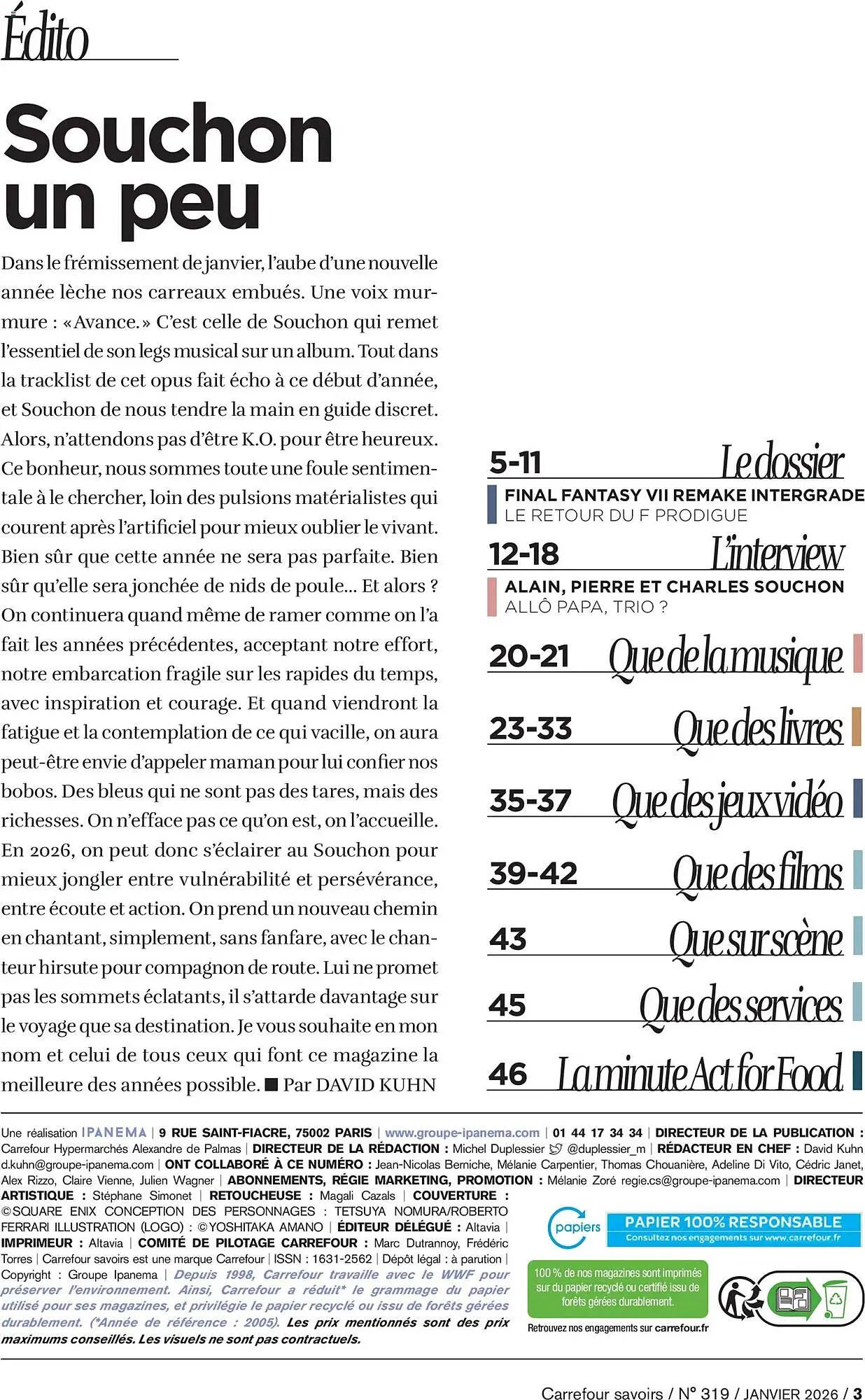 Catalogue Carrefour du 1 janvier au 31 janvier 2026 - Catalogue page 3