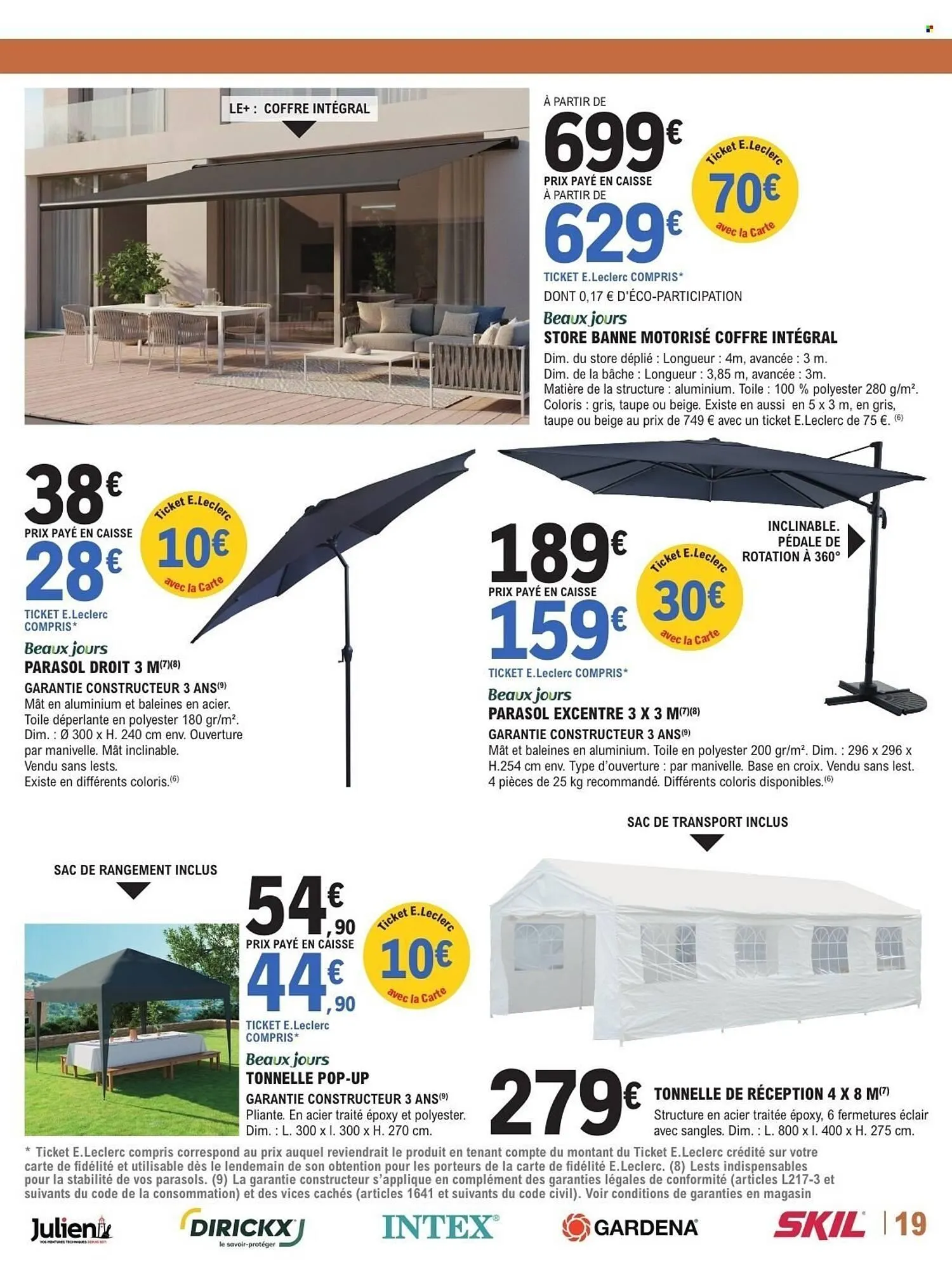 Catalogue E.Leclerc Brico du 21 avril au 9 mai 2026 - Catalogue page 19