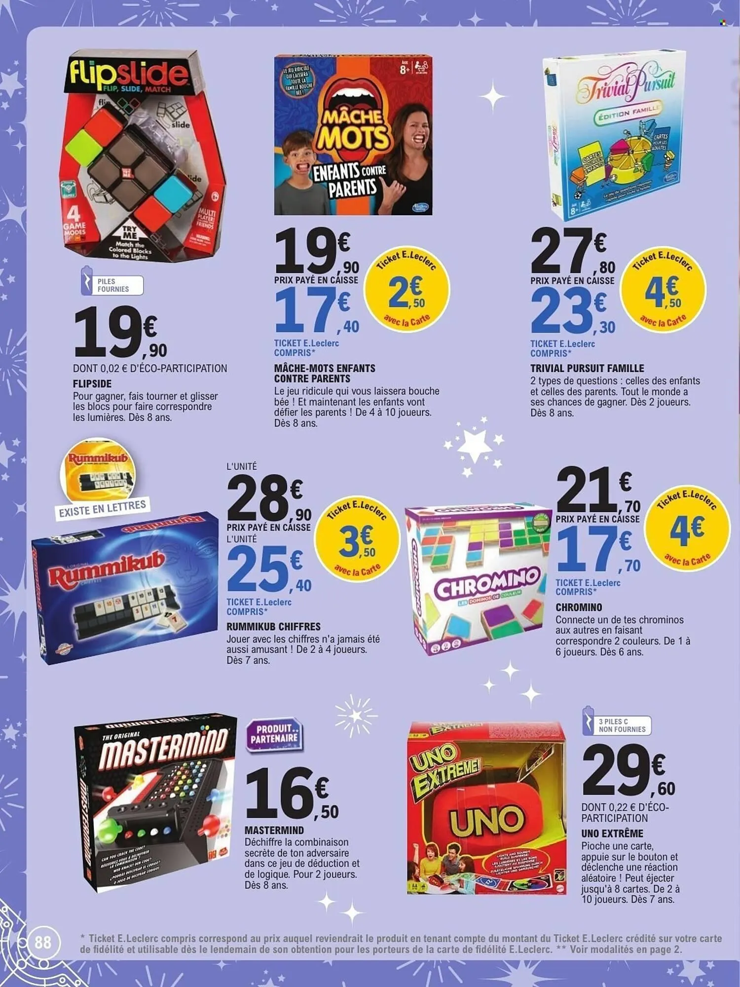 Catalogue E.Leclerc du 21 octobre au 6 décembre 2025 - Catalogue page 88
