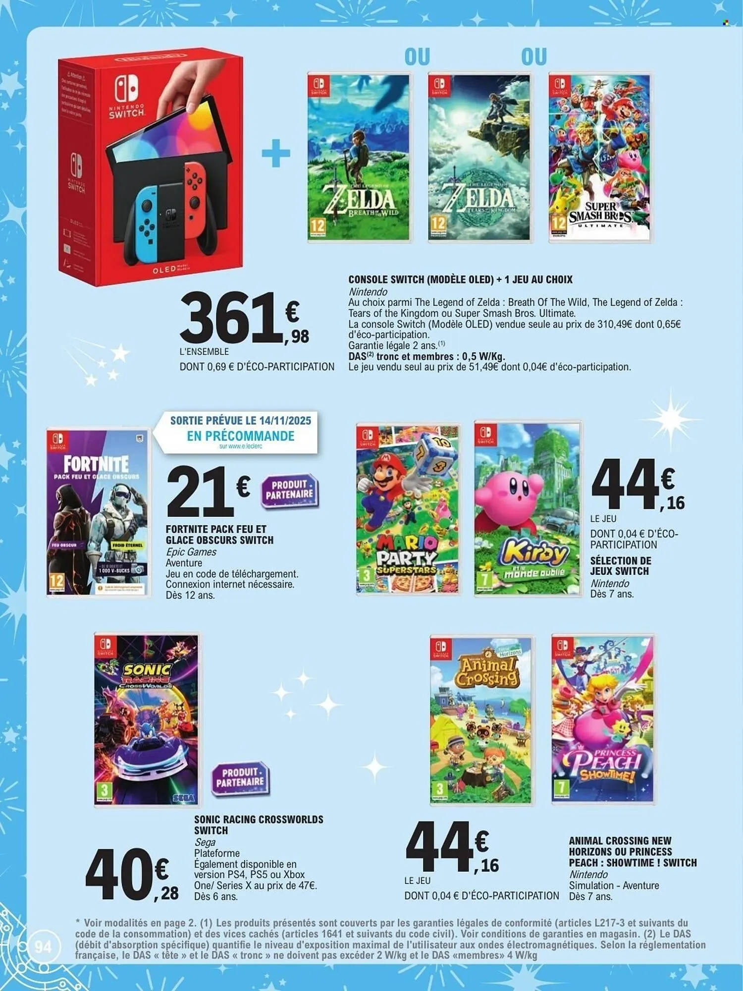 Catalogue E.Leclerc du 21 octobre au 6 décembre 2025 - Catalogue page 94