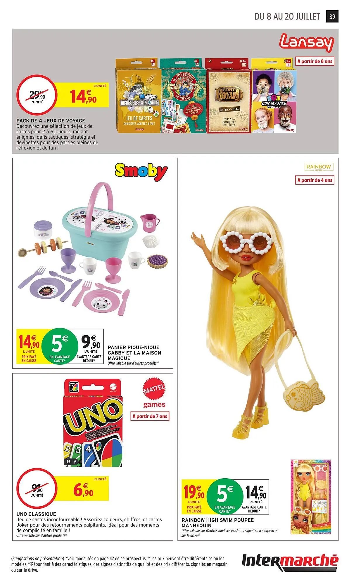 Catalogue Intermarché du 8 juillet au 20 juillet 2025 - Catalogue page 29
