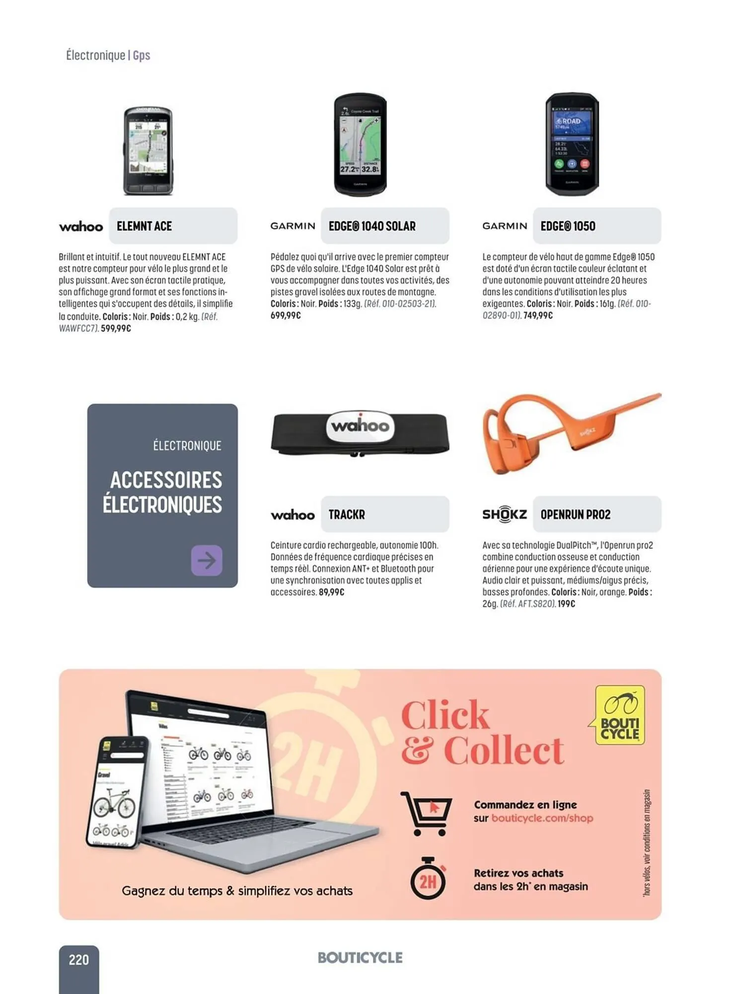 Catalogue Bouticycle du 27 janvier au 31 décembre 2026 - Catalogue page 220