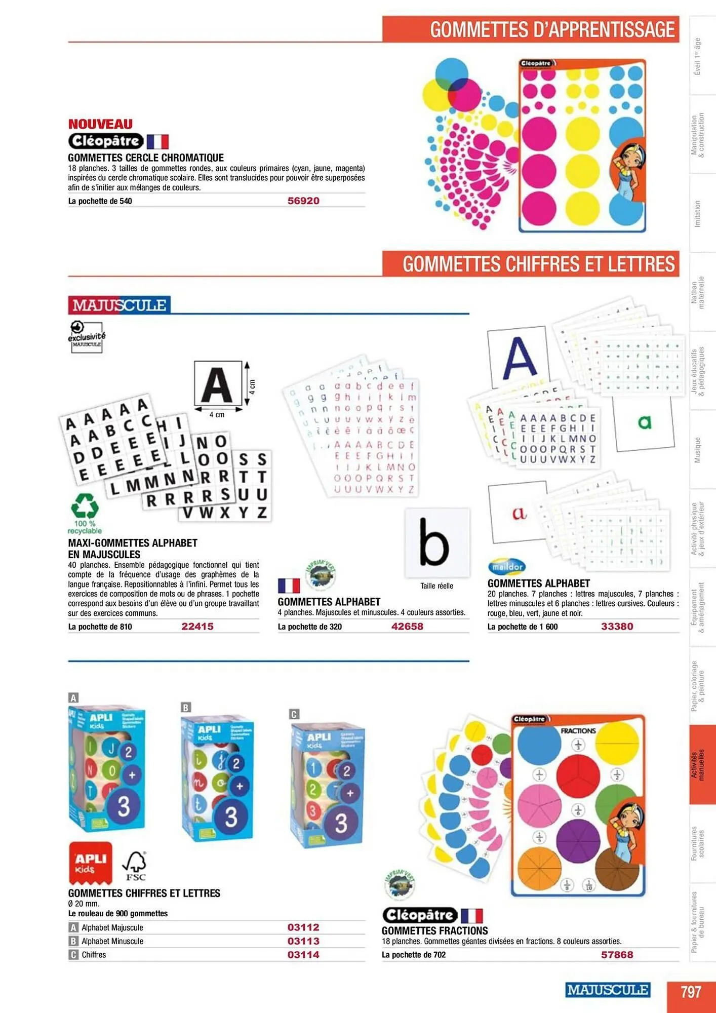 Catalogue Majuscule du 5 mars au 31 décembre 2025 - Catalogue page 821