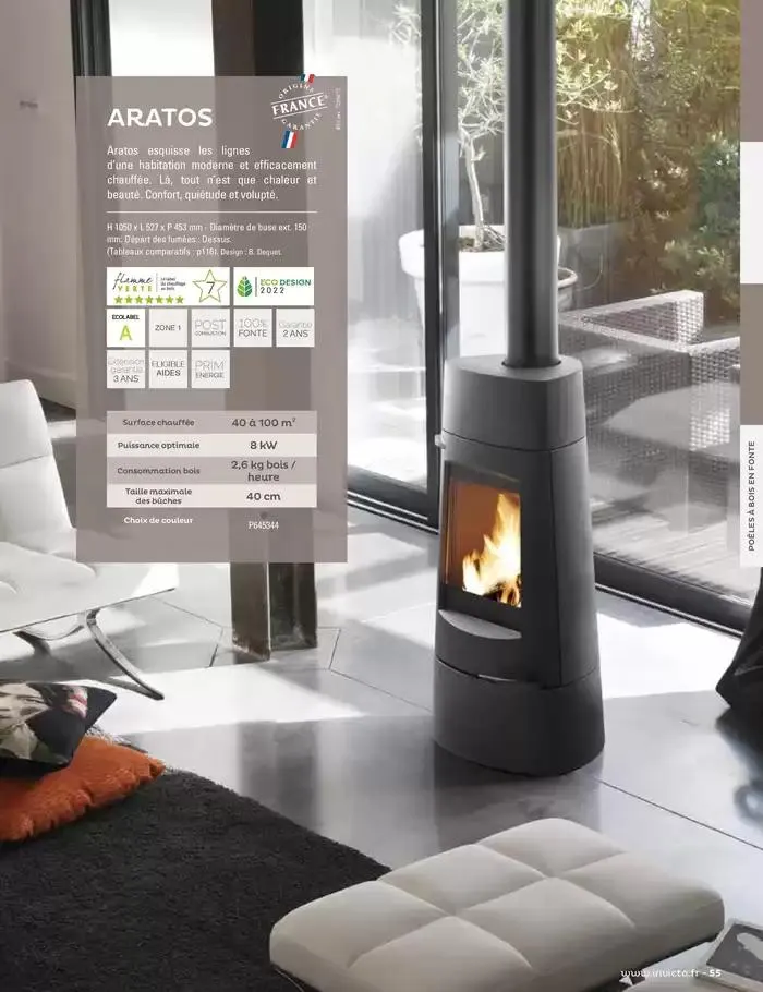Le chauffage du futur a déjà 100 ans du 15 janvier au 31 mai 2025 - Catalogue page 55