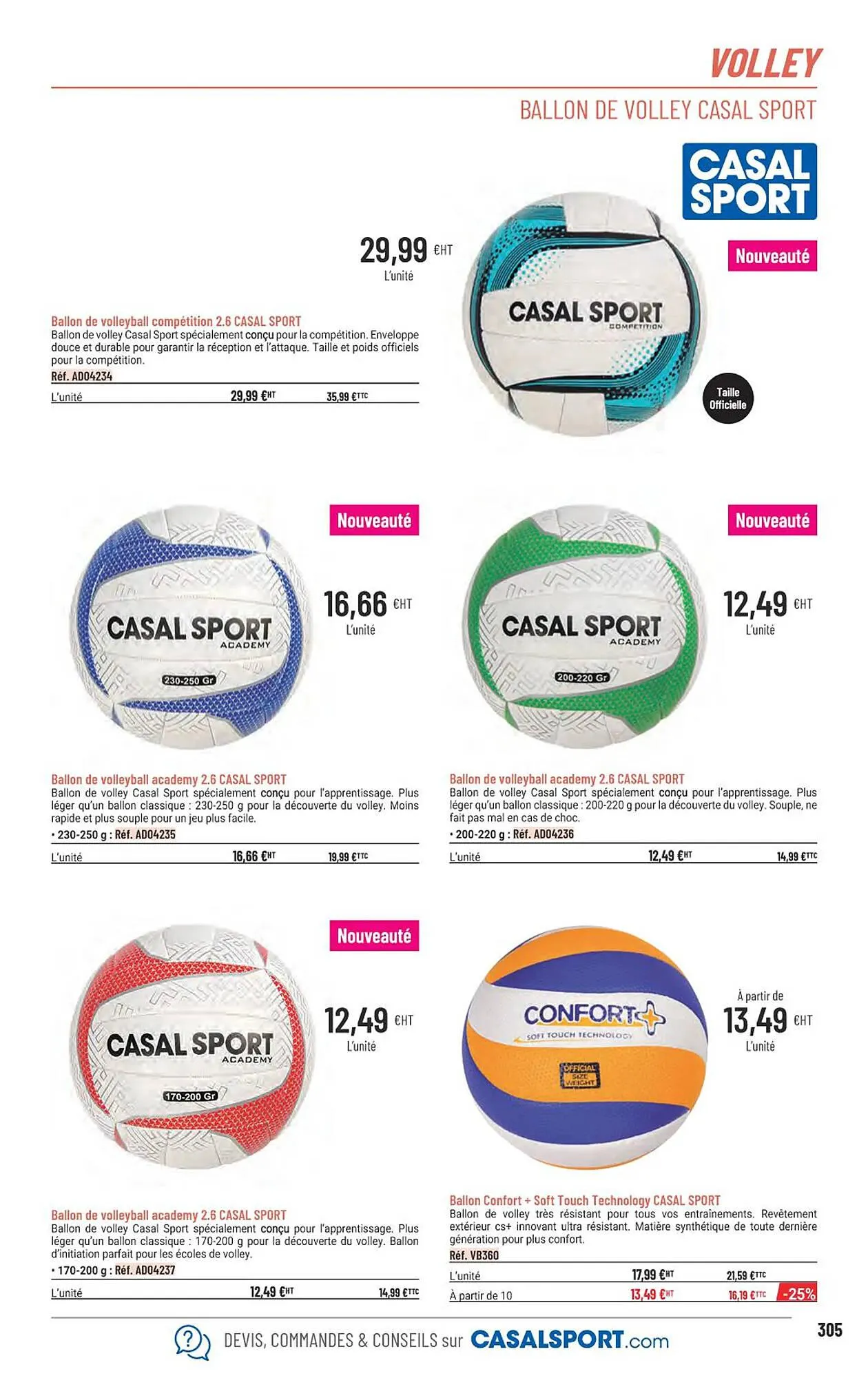 Catalogue Casal Sport du 22 janvier au 31 décembre 2026 - Catalogue page 277