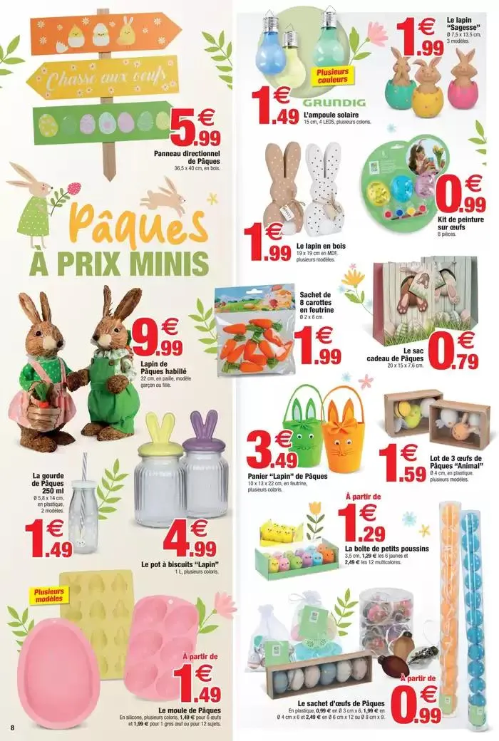 Catalogue Bazarland du 31 mars au 13 avril 2025 - Catalogue page 8