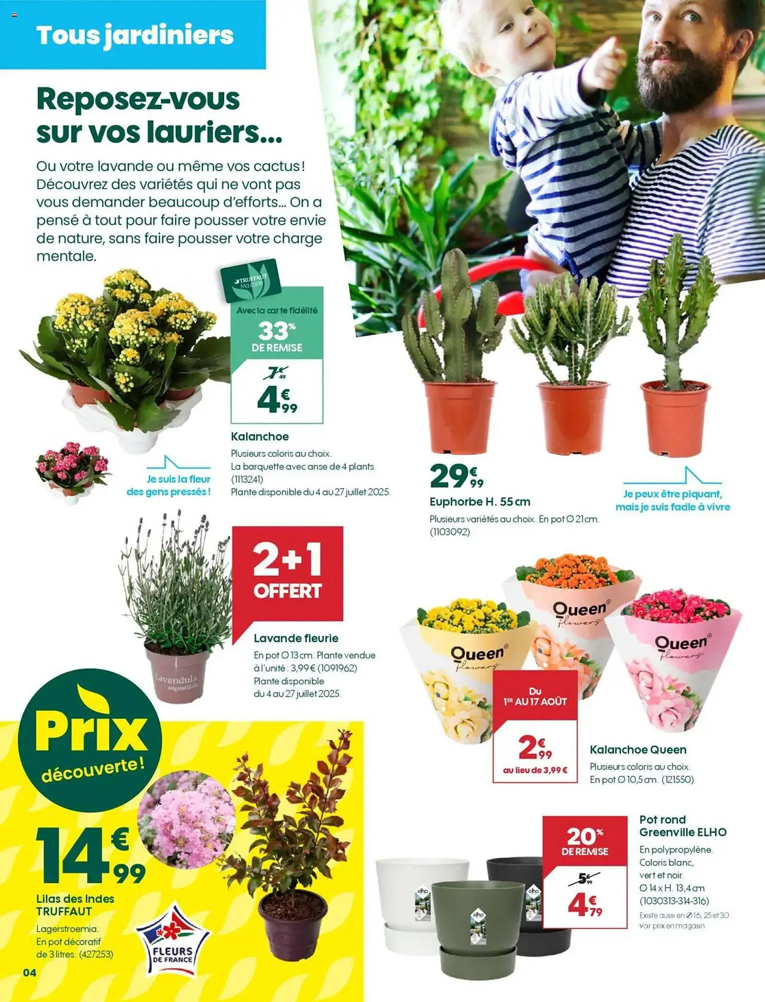 Catalogue Truffaut du 4 juillet au 17 août 2025 - Catalogue page 4