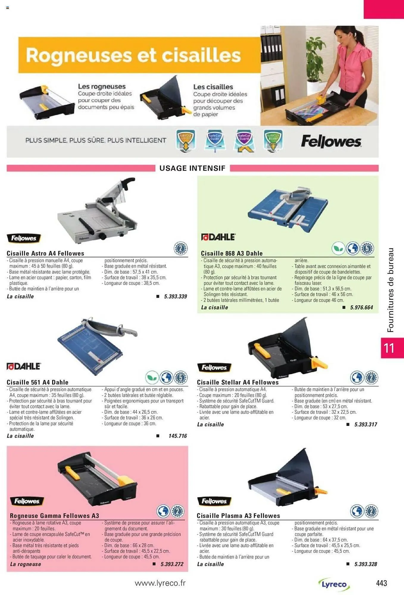 Catalogue Lyreco du 15 mai au 31 décembre 2023 - Catalogue page 443