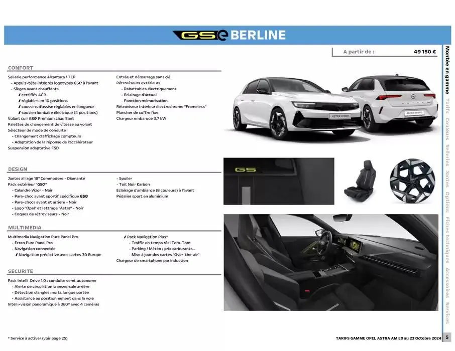 Opel Astra du 17 décembre au 17 décembre 2025 - Catalogue page 6