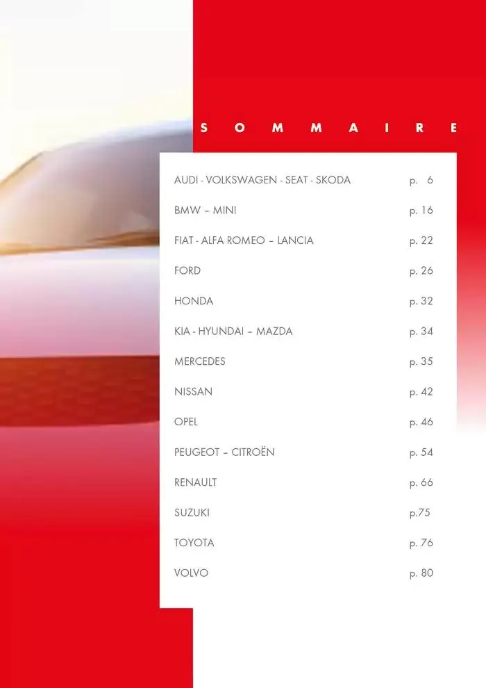 Agrafes de carrosserie du 21 janvier au 31 décembre 2025 - Catalogue page 3