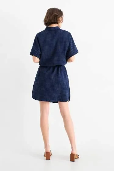 Shirt dress - broderie anglaise