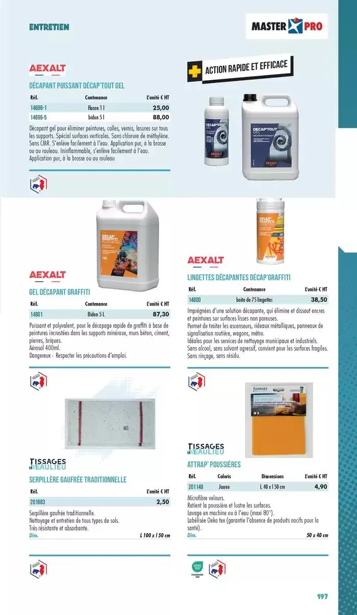 Essentiel Protection 2025 tarifé du 3 mars au 31 décembre 2025 - Catalogue page 199