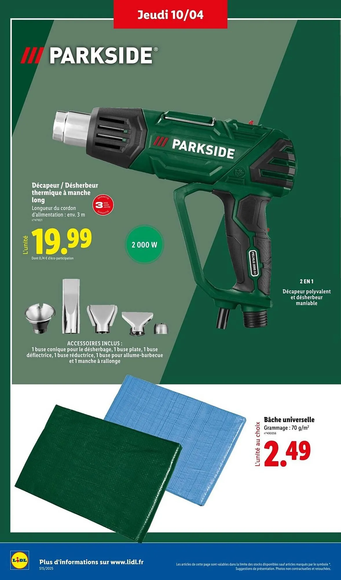 Catalogue Lidl du 10 avril au 14 avril 2025 - Catalogue page 16