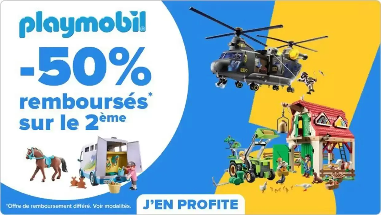 -50% remboursés sur le 2 eme - 1