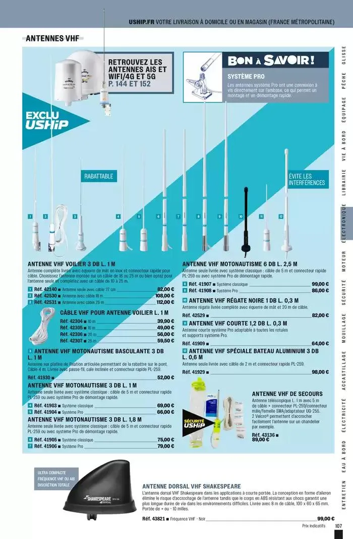 Navigue  du 24 février au 31 décembre 2025 - Catalogue page 107