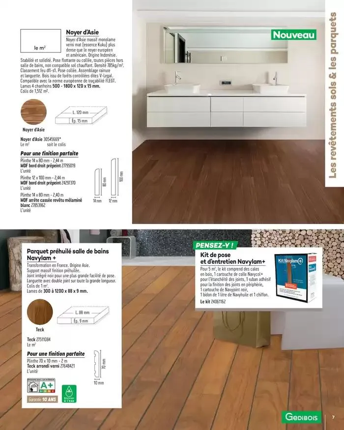 Aménagents Intérieurs 2025 du 1 janvier au 31 décembre 2025 - Catalogue page 7