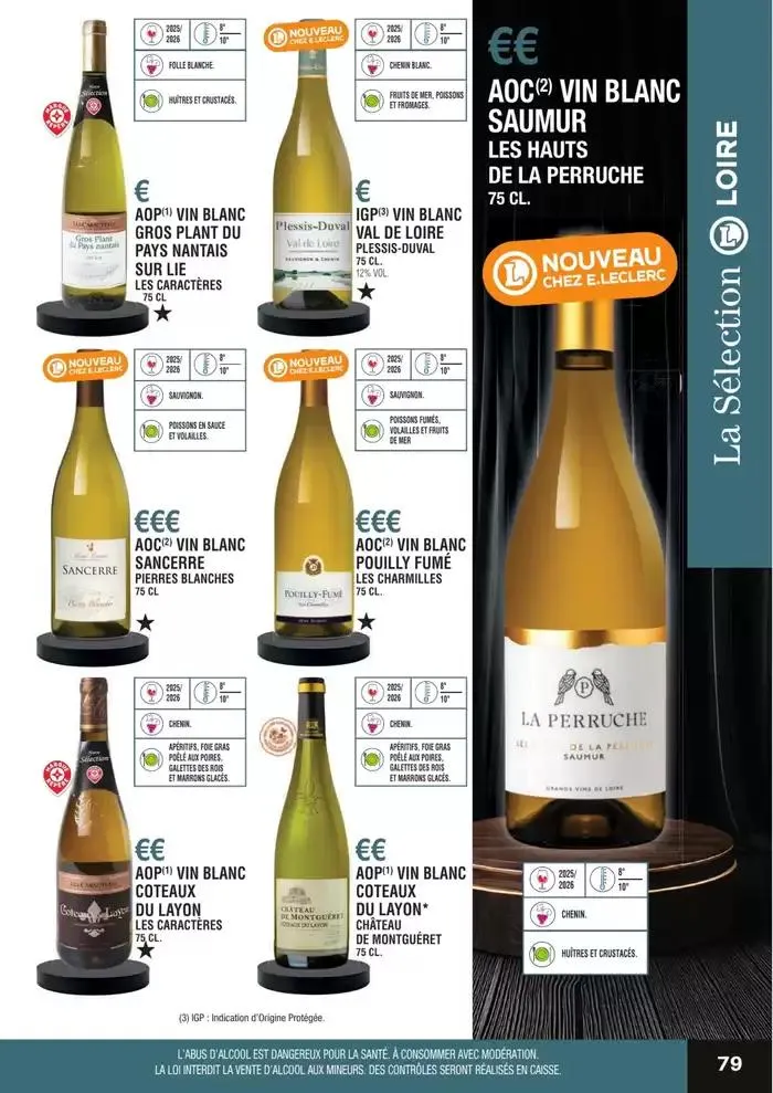 GUIDE DES VINS 2025 2026 du 27 février au 31 janvier 2027 - Catalogue page 79